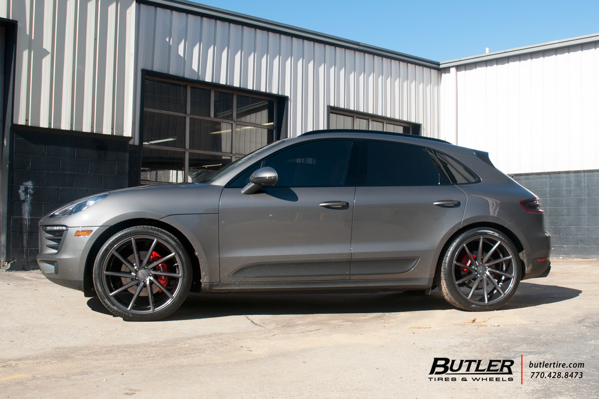 photo 4 Porsche Macan custom wheels Vossen CVT 22x, ET , tire size X R22. x ET 