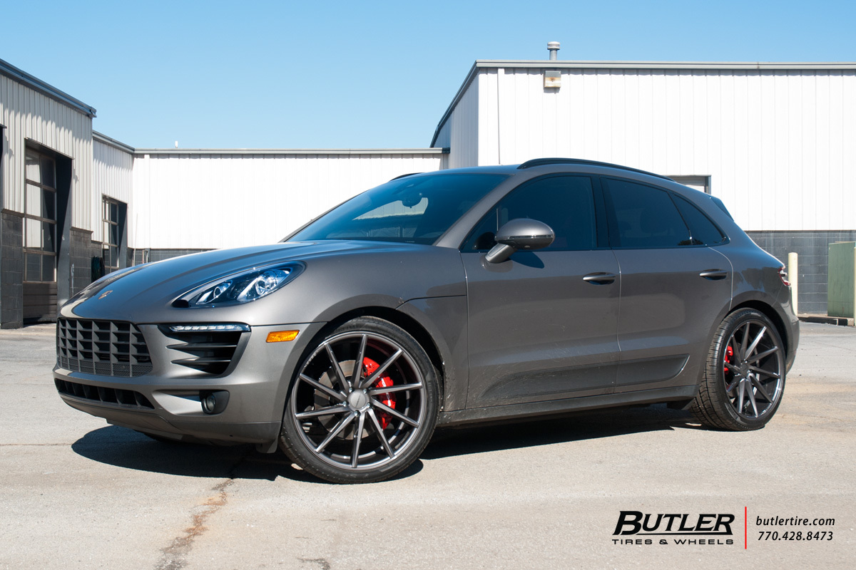 photo 6 Porsche Macan custom wheels Vossen CVT 22x, ET , tire size X R22. x ET 