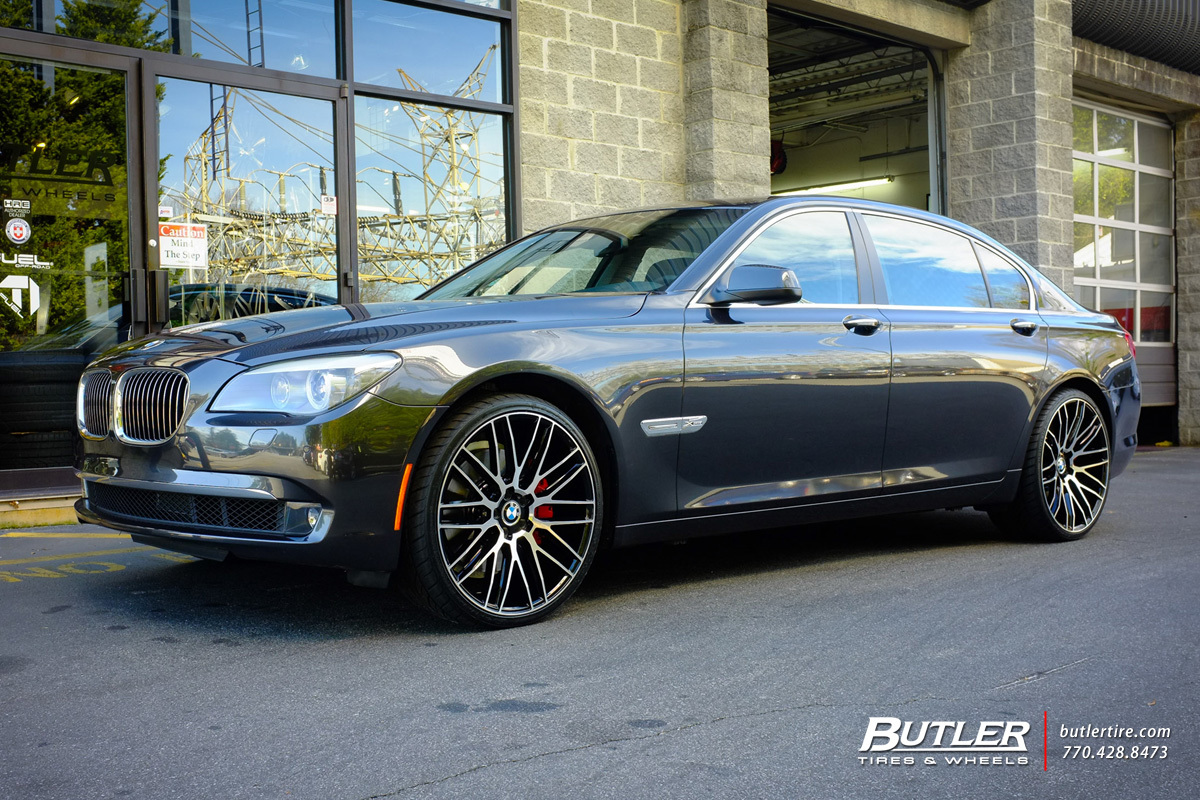 photo 1 BMW 740 custom wheels Savini BM13 22x, ET , tire size X R22. x ET 