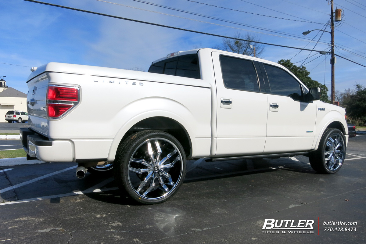 photo 2 Ford F-150 custom wheels Lexani Arte 25x, ET , tire size X R25. x ET 
