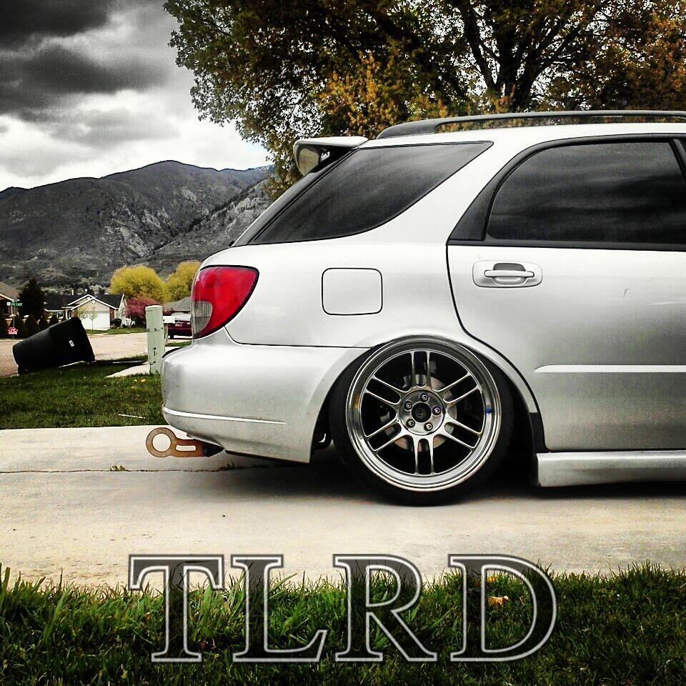 photo 1 Subaru Impreza WRX custom wheels Enkei Rpf-1 18x9.5, ET +11, tire size 215/35 R18. 18x9.5 ET+6 