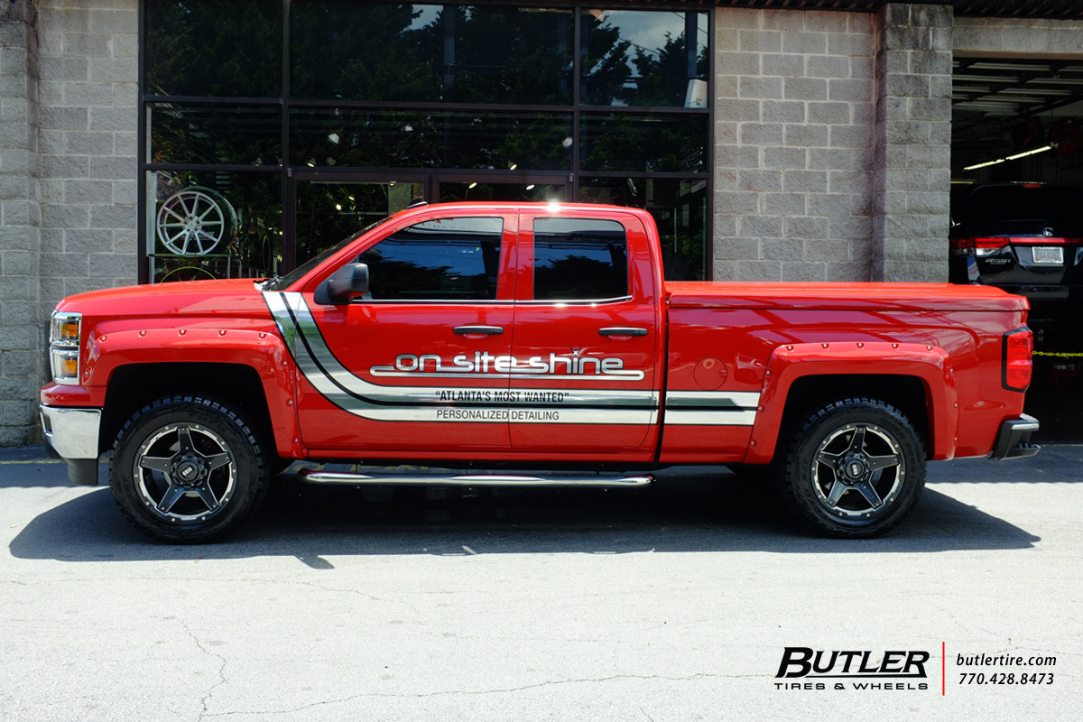 photo 3 Chevrolet Silverado 2500HD custom wheels Grid Off-Road GD4 20x, ET , tire size X R20. x ET 