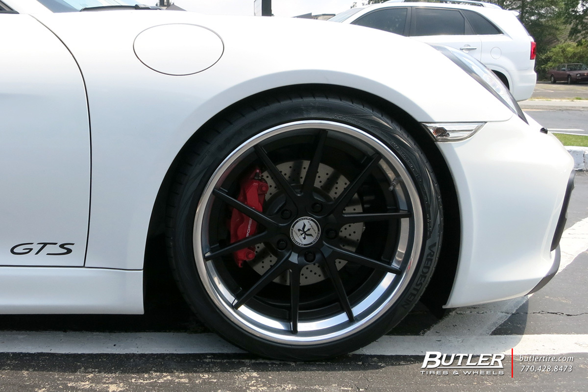 photo 3 Porsche Cayman custom wheels Rennen R55X 20x, ET , tire size X R20. x ET 