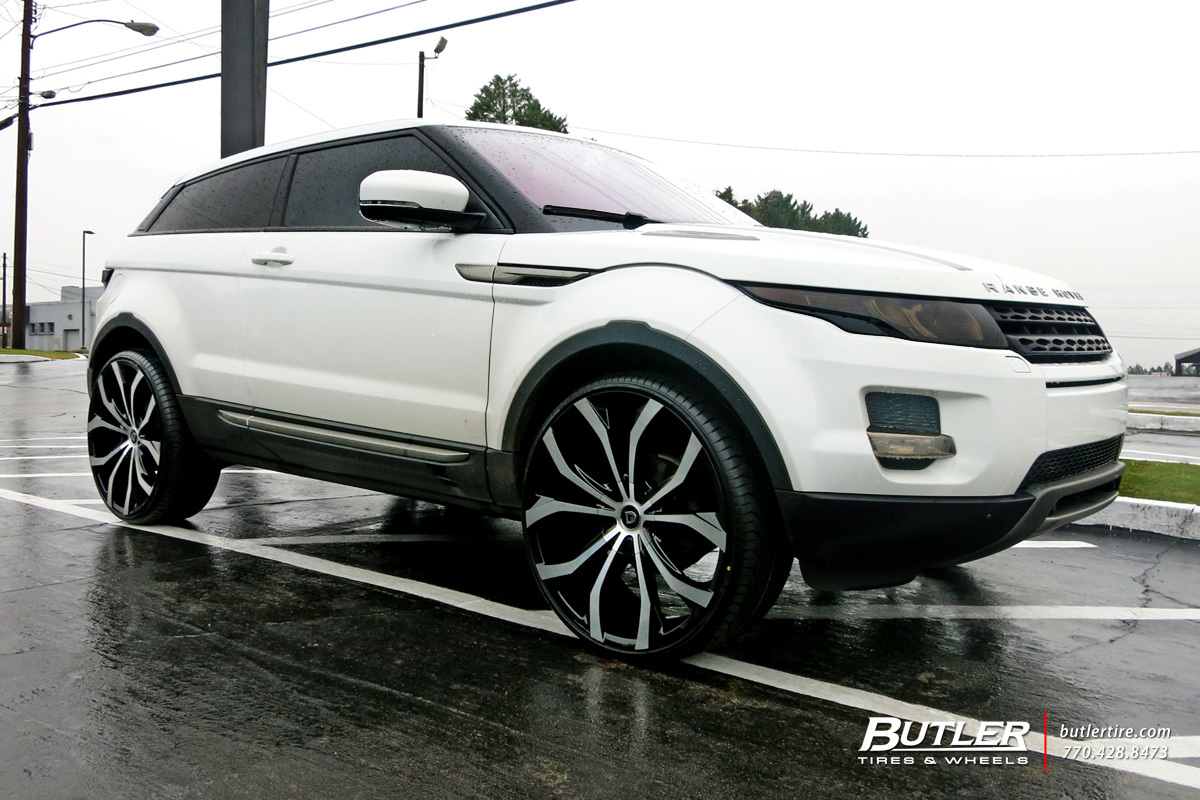 photo 1 Land Rover Range Rover Evoque custom wheels Lexani Lust 24x, ET , tire size X R24. x ET 