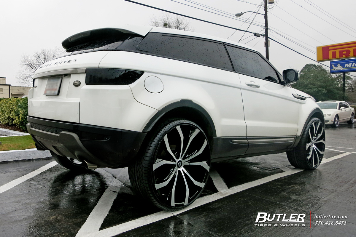 photo 3 Land Rover Range Rover Evoque custom wheels Lexani Lust 24x, ET , tire size X R24. x ET 