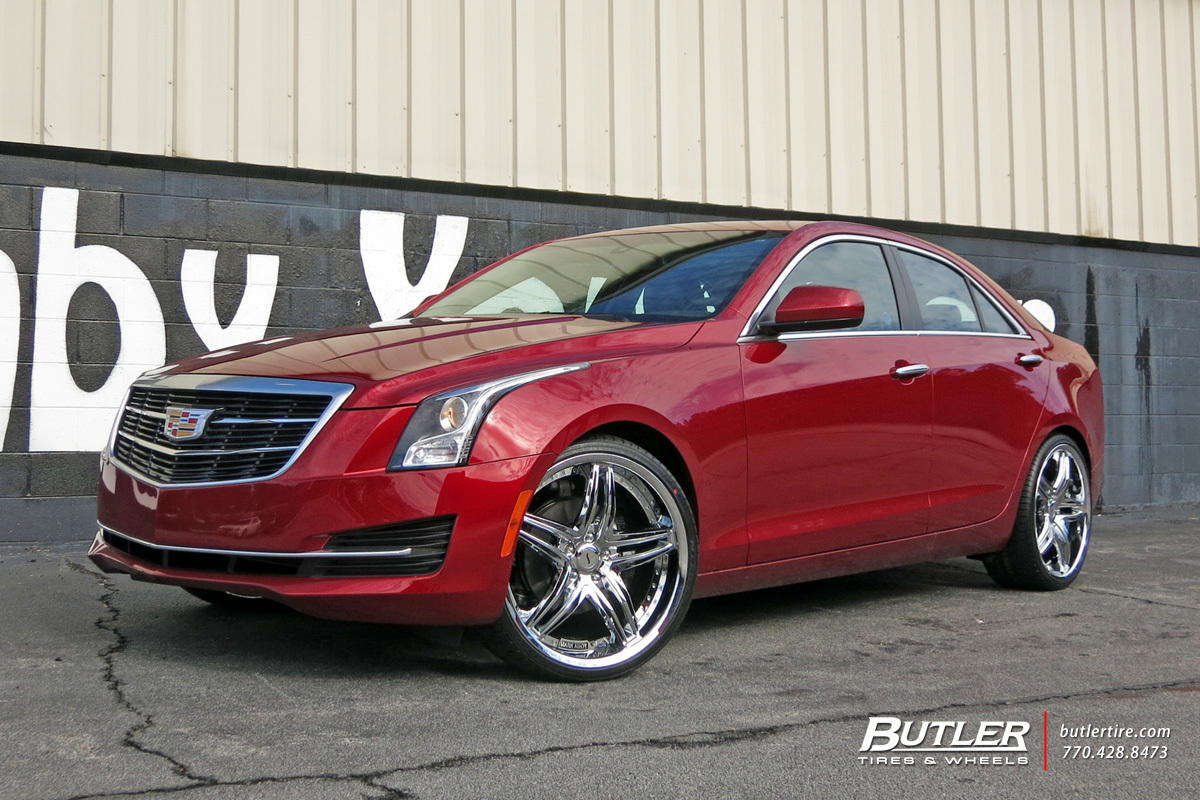 photo 2 Cadillac ATS custom wheels Status Haze 20x, ET , tire size X R20. x ET 