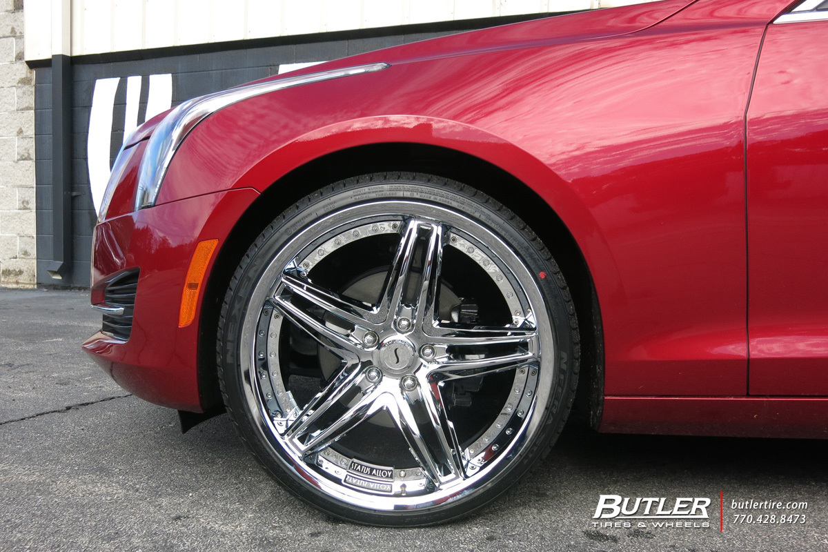 photo 1 Cadillac ATS custom wheels Status Haze 20x, ET , tire size X R20. x ET 