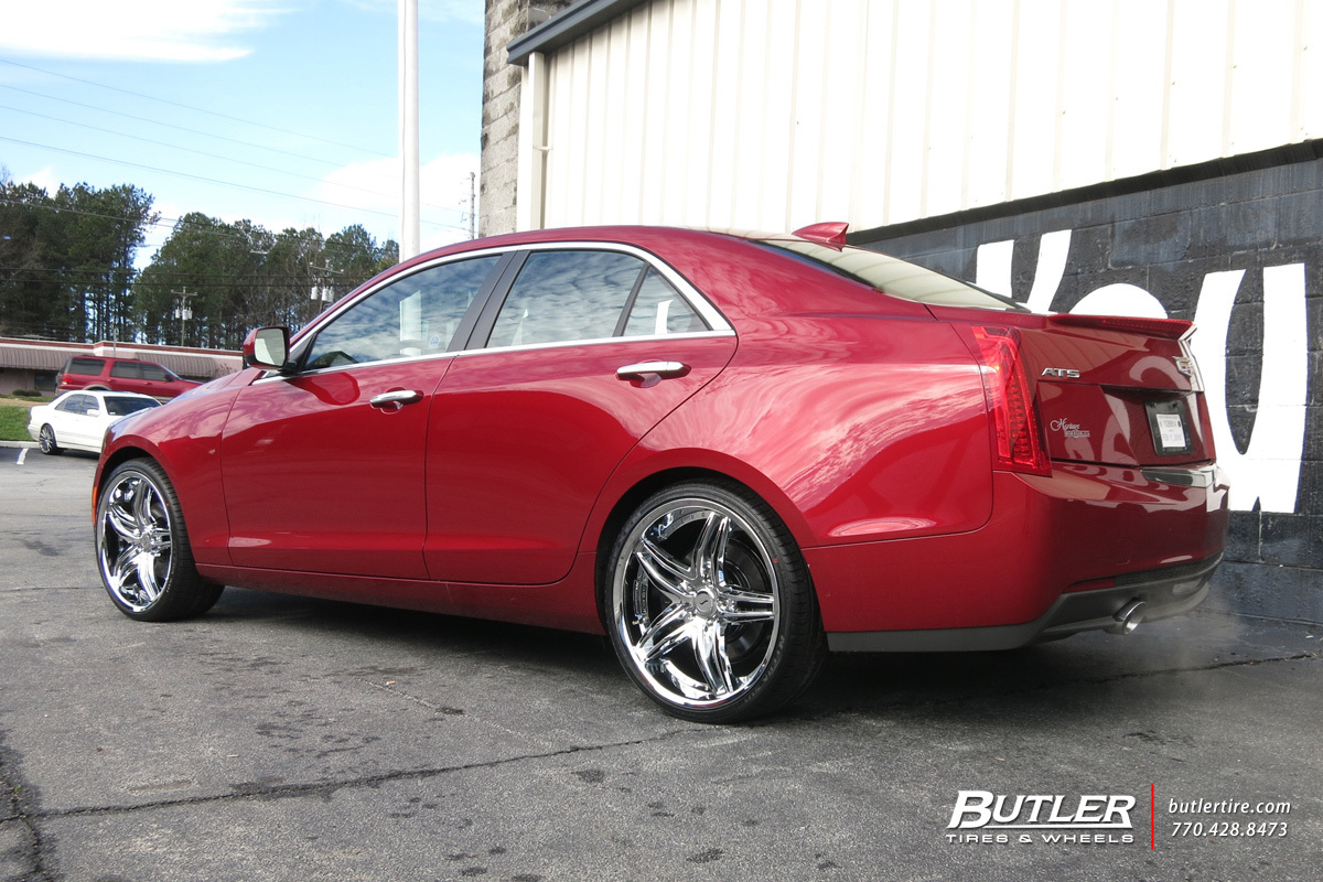 photo 3 Cadillac ATS custom wheels Status Haze 20x, ET , tire size X R20. x ET 