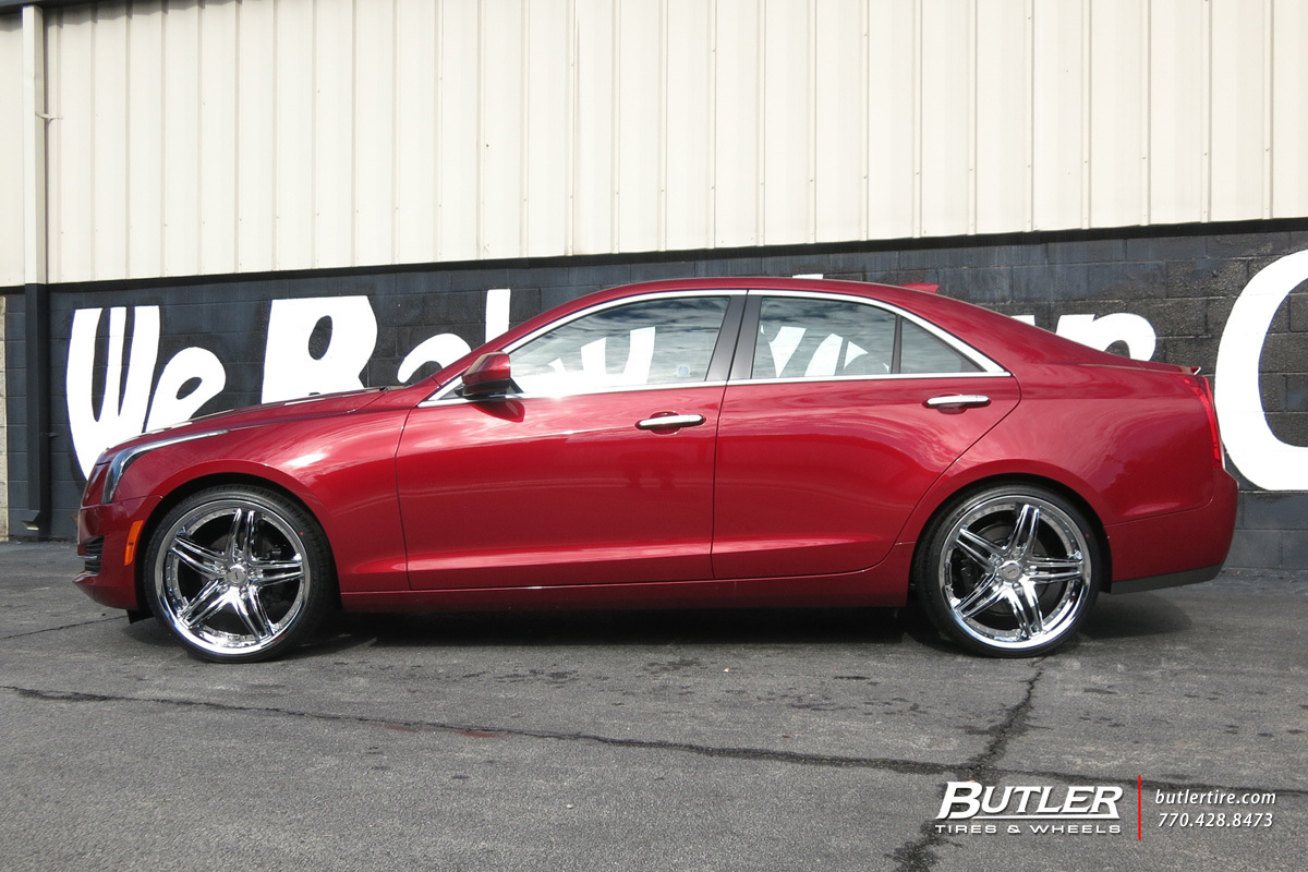 photo 4 Cadillac ATS custom wheels Status Haze 20x, ET , tire size X R20. x ET 