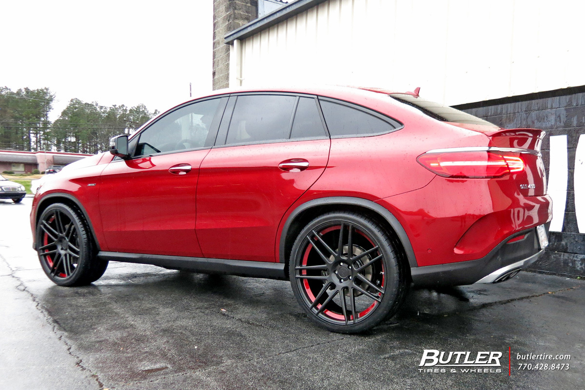 photo 4 Mercedes-Benz GLE-Class custom wheels Niche Esses 24x, ET , tire size X R24. x ET