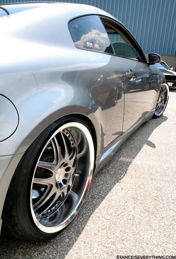 photo 15 Infiniti G35 custom wheels Axis Matrix 20x9.0, ET -3, tire size 225/35 R20. 20x10.5 ET+5 255/35 R20