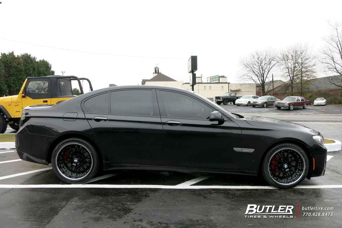photo 2 BMW 750 custom wheels Beyern Henne 20x, ET , tire size X R20. x ET 