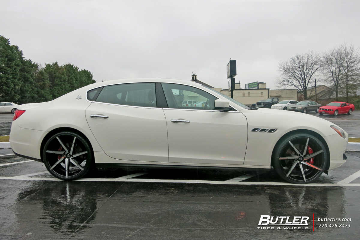 photo 2 Maserati Quattroporte custom wheels Lexani CSS7 22x, ET , tire size X R22. x ET 