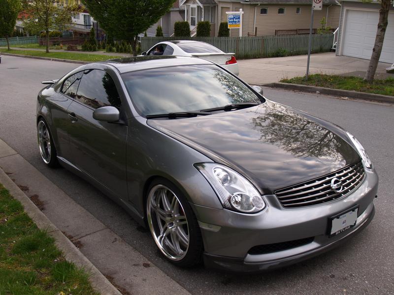 photo 4 Infiniti G35 custom wheels Work Wheels T1S 20x9.5, ET +15, tire size 245/35 R20. 20x11.0 ET+25 275/30 R20