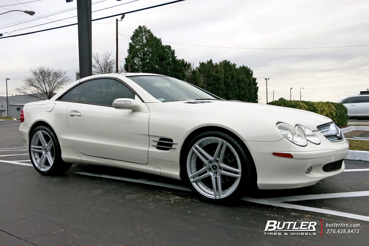 photo 1 Mercedes-Benz SL-Class custom wheels Blaque Diamond BD6 20x, ET , tire size X R20. x ET