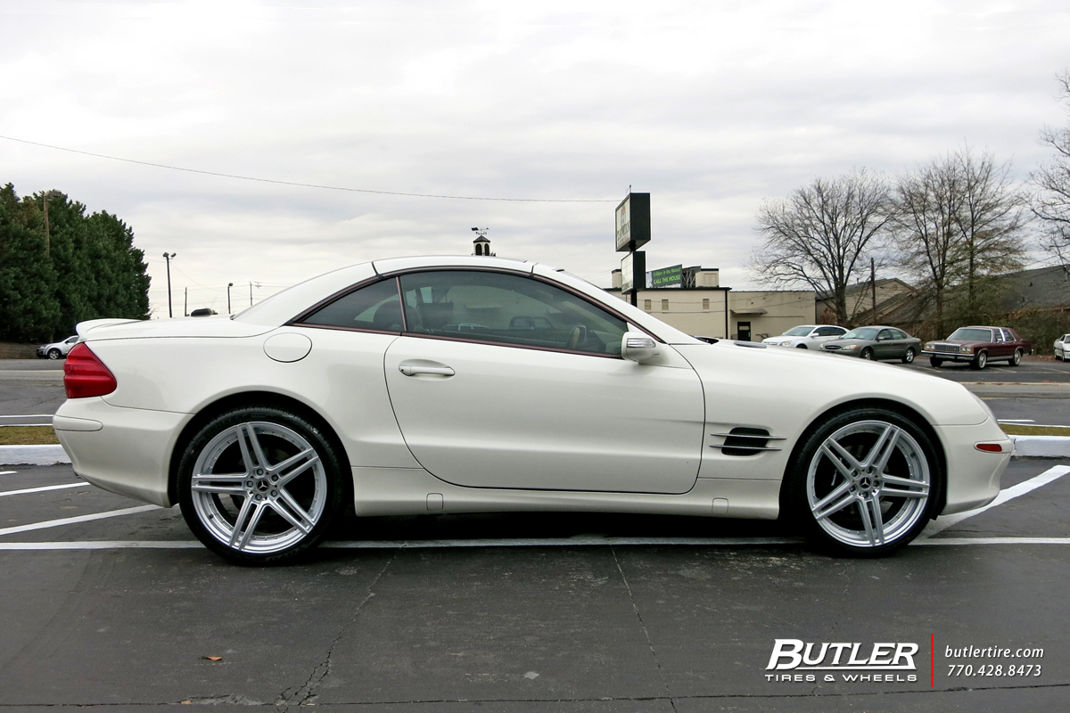 photo 2 Mercedes-Benz SL-Class custom wheels Blaque Diamond BD6 20x, ET , tire size X R20. x ET
