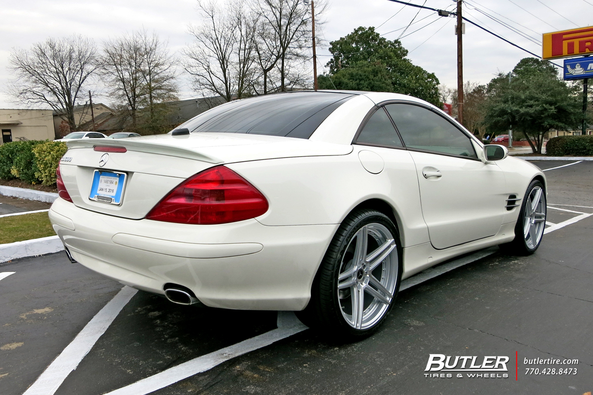 photo 3 Mercedes-Benz SL-Class custom wheels Blaque Diamond BD6 20x, ET , tire size X R20. x ET