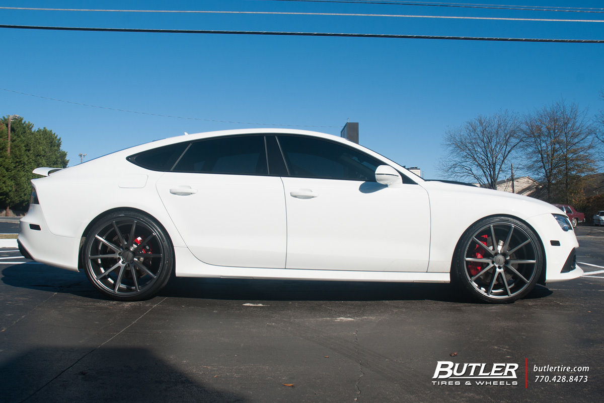 photo 2 Audi RS 7 custom wheels Vossen VFS1 22x, ET , tire size X R22. x ET 