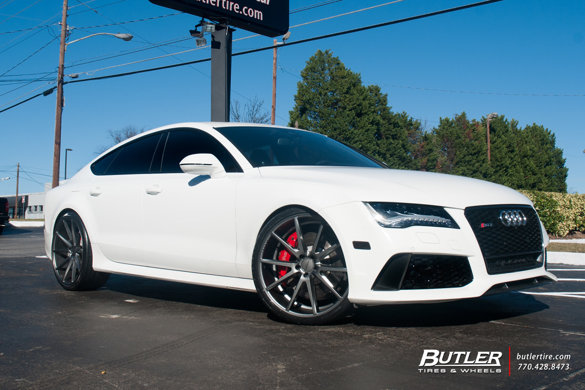 photo 4 Audi RS 7 custom wheels Vossen VFS1 22x, ET , tire size X R22. x ET 