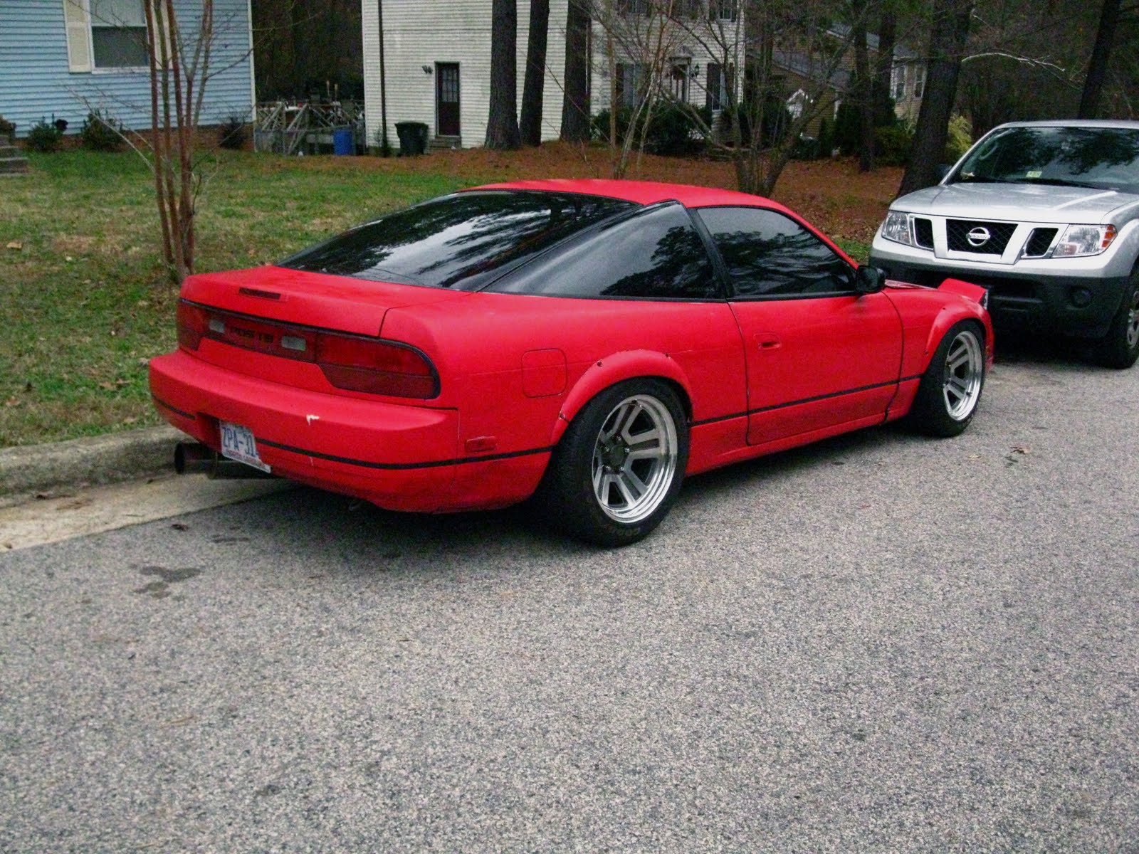 photo 2 Nissan S13 custom wheels Mitsubishi Starion SHP Rear 16x9.0, ET -21, tire size 245/45 R16. 16x9.0 ET0 