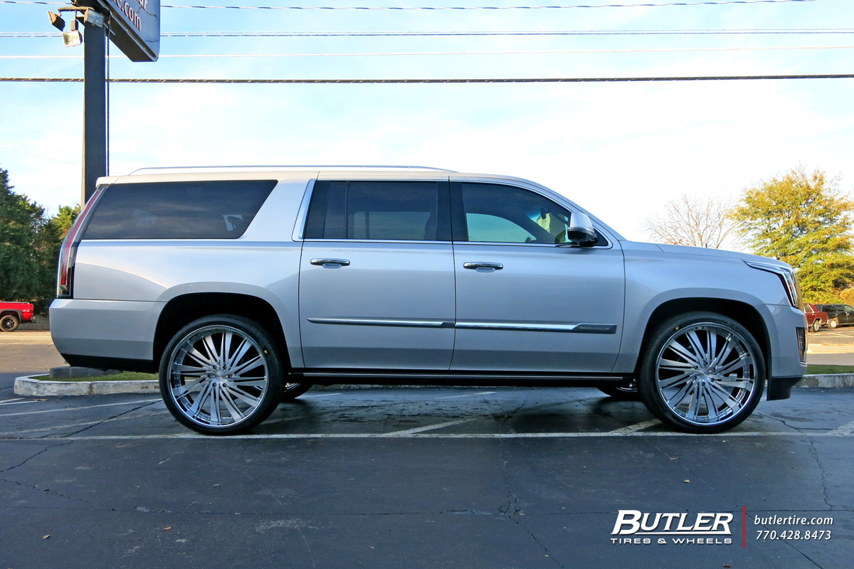 photo 3 Cadillac Escalade ESV custom wheels DUB Statica 26x, ET , tire size X R26. x ET 