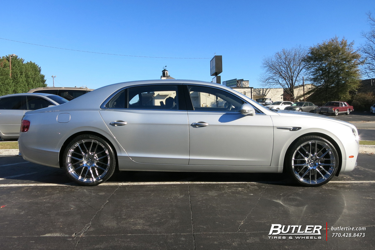 photo 2 Bentley Flying Spur custom wheels Lexani CSS8 22x, ET , tire size X R22. x ET 