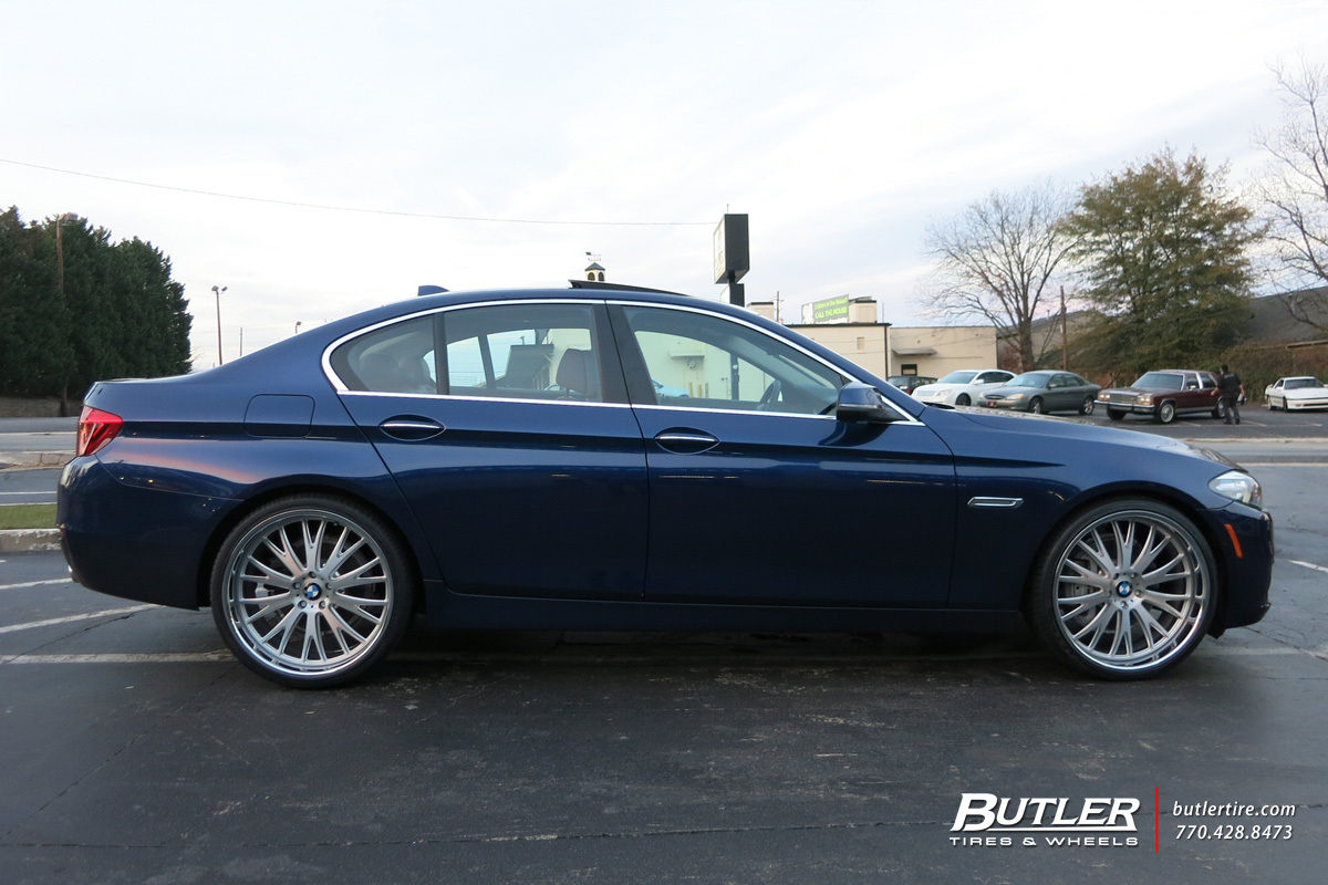 photo 2 BMW 535 custom wheels TSW Monaco 22x, ET , tire size X R22. x ET 