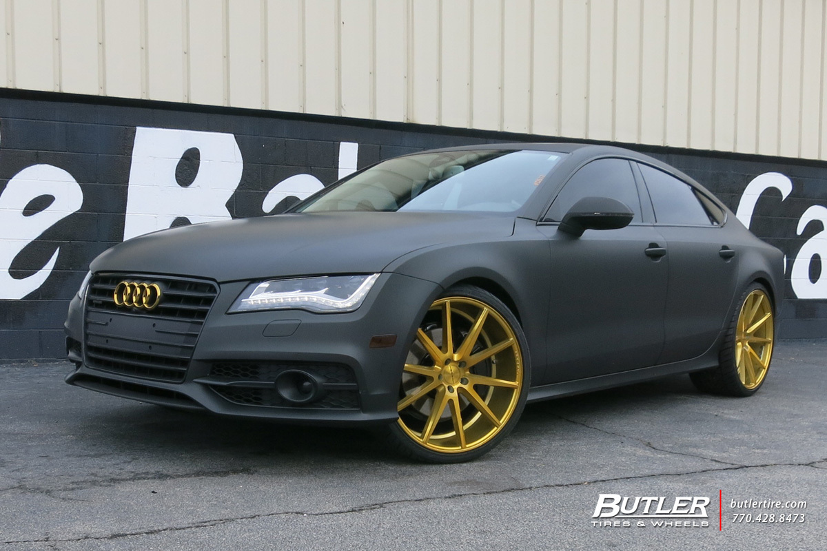 photo 1 Audi A7 custom wheels Vossen VFS1 22x, ET , tire size X R22. x ET 