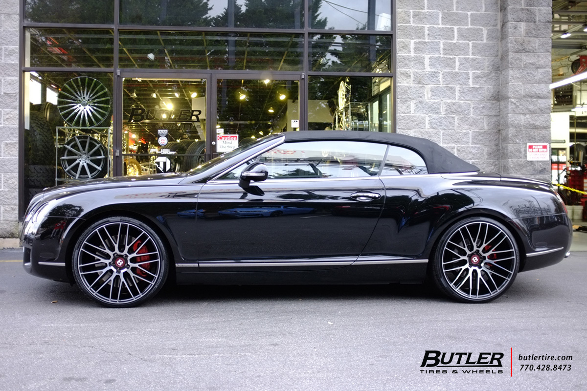 photo 2 Bentley Continental GTC custom wheels Savini BM13 22x, ET , tire size X R22. x ET 