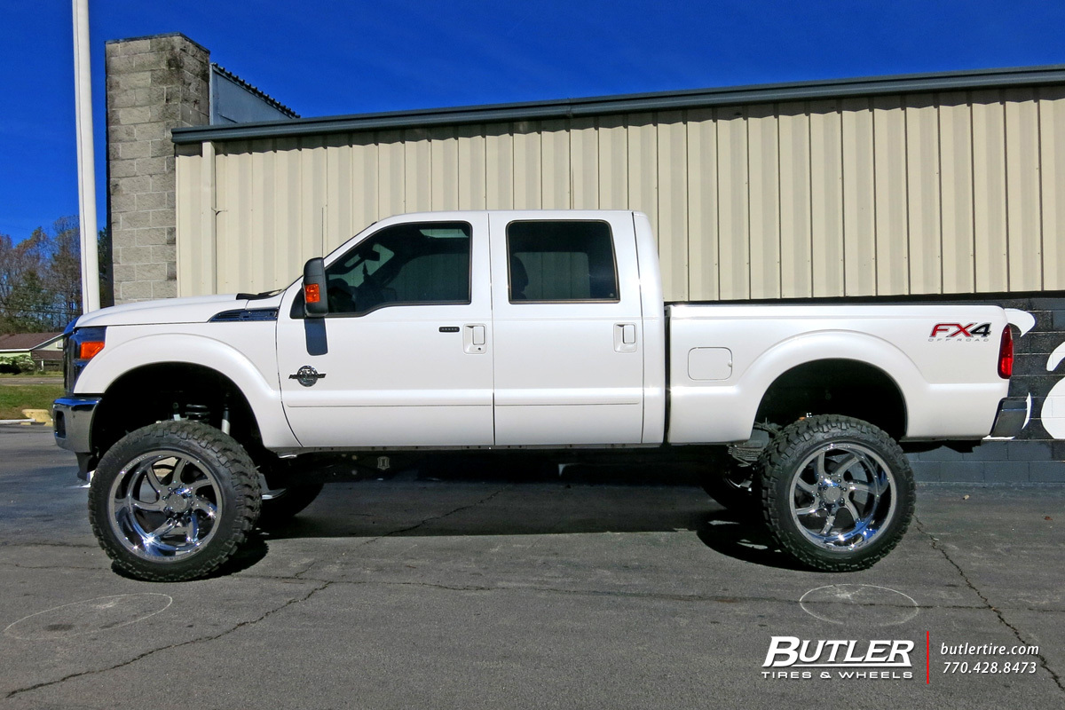 photo 2 Ford F-350 custom wheels Forgiato Azioni 24x, ET , tire size X R24. x ET 