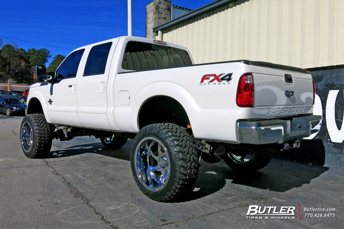 photo 3 Ford F-350 custom wheels Forgiato Azioni 24x, ET , tire size X R24. x ET 