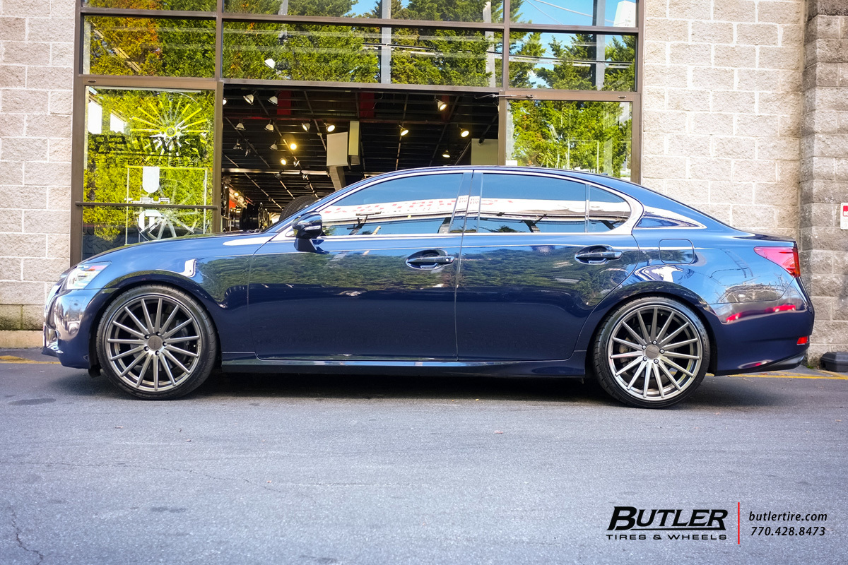 photo 2 Lexus GS 350 custom wheels Vossen VFS2 20x, ET , tire size X R20. x ET 