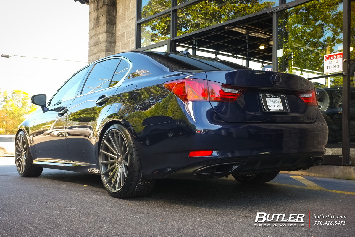 photo 3 Lexus GS 350 custom wheels Vossen VFS2 20x, ET , tire size X R20. x ET 