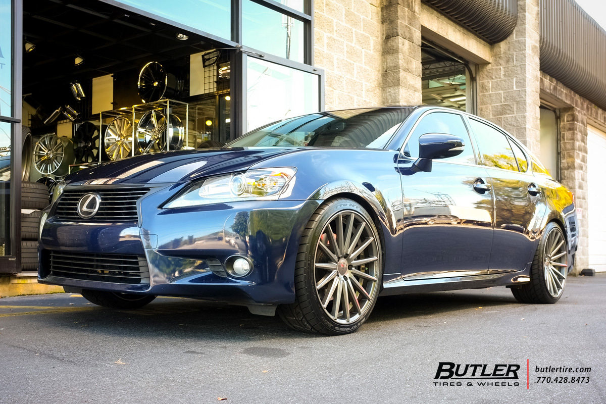 photo 4 Lexus GS 350 custom wheels Vossen VFS2 20x, ET , tire size X R20. x ET 
