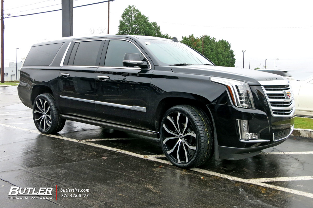 photo 2 Cadillac Escalade ESV custom wheels Lexani Lust 24x, ET , tire size X R24. x ET 