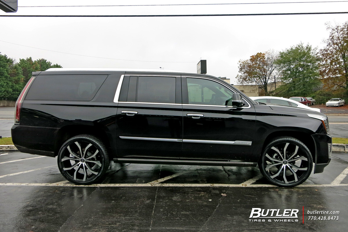 photo 3 Cadillac Escalade ESV custom wheels Lexani Lust 24x, ET , tire size X R24. x ET 