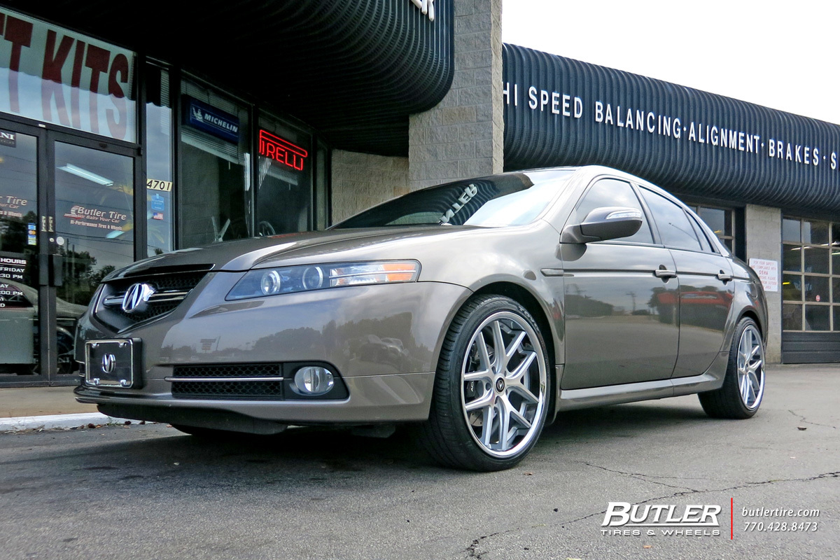 photo 1 Acura TL custom wheels TSW Portier 20x, ET , tire size X R20. x ET 