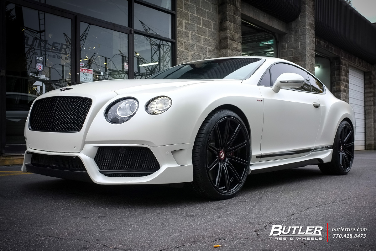 photo 1 Bentley Continental GT custom wheels Vossen CV4 22x, ET , tire size X R22. x ET