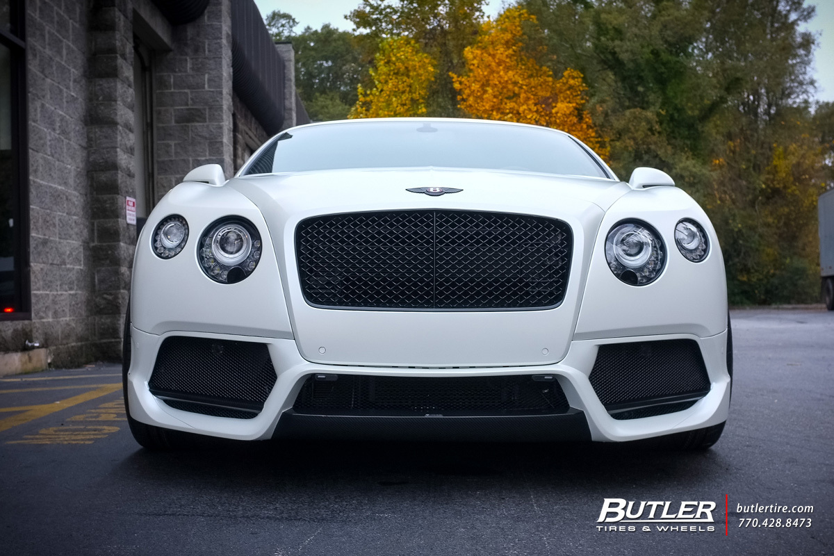 photo 2 Bentley Continental GT custom wheels Vossen CV4 22x, ET , tire size X R22. x ET