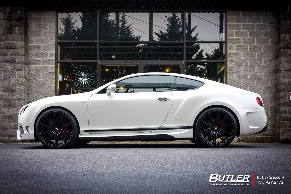 photo 3 Bentley Continental GT custom wheels Vossen CV4 22x, ET , tire size X R22. x ET