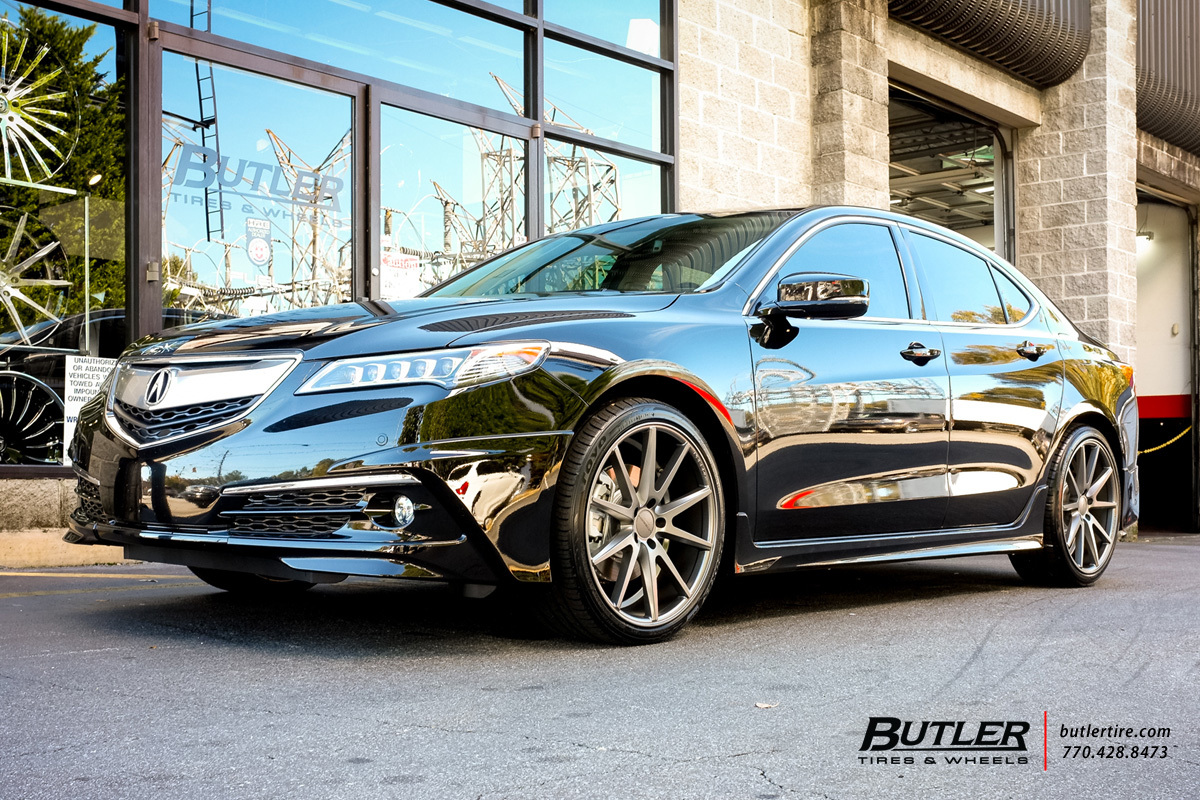 photo 1 Acura TL custom wheels Vossen VFS1 20x, ET , tire size X R20. x ET 
