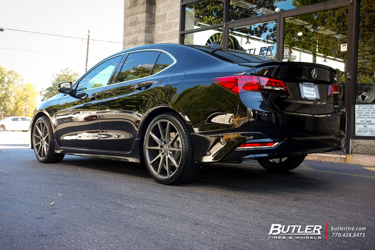 photo 2 Acura TL custom wheels Vossen VFS1 20x, ET , tire size X R20. x ET 