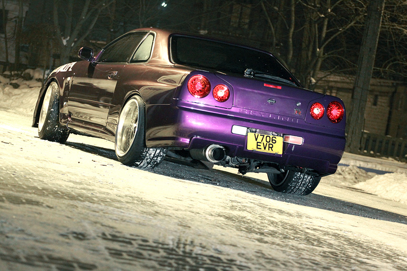 photo 5 Nissan R31-R34 Skyline GT-R custom wheels WORK EQUIP 18x10.5, ET +15, tire size 255/55 R18. 19x12.5 ET+8 295/30 R19