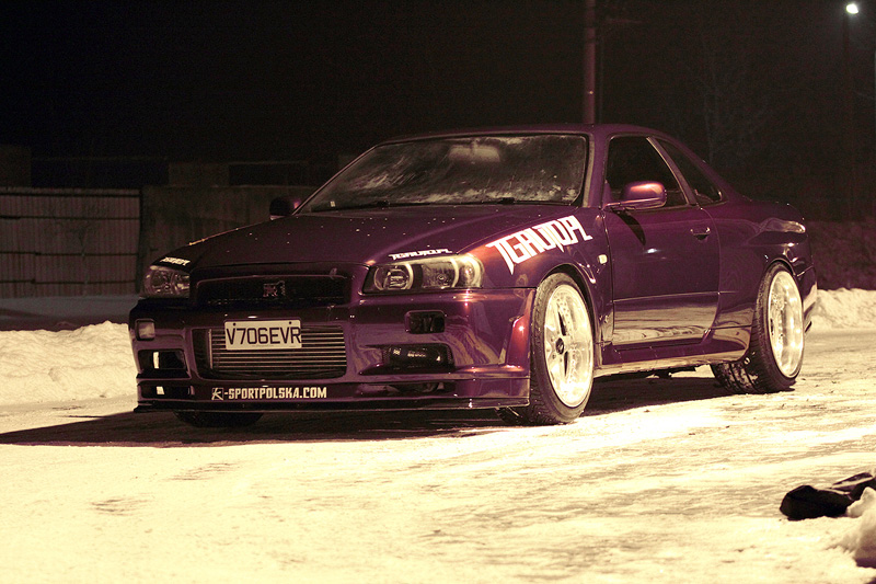 photo 6 Nissan R31-R34 Skyline GT-R custom wheels WORK EQUIP 18x10.5, ET +15, tire size 255/55 R18. 19x12.5 ET+8 295/30 R19