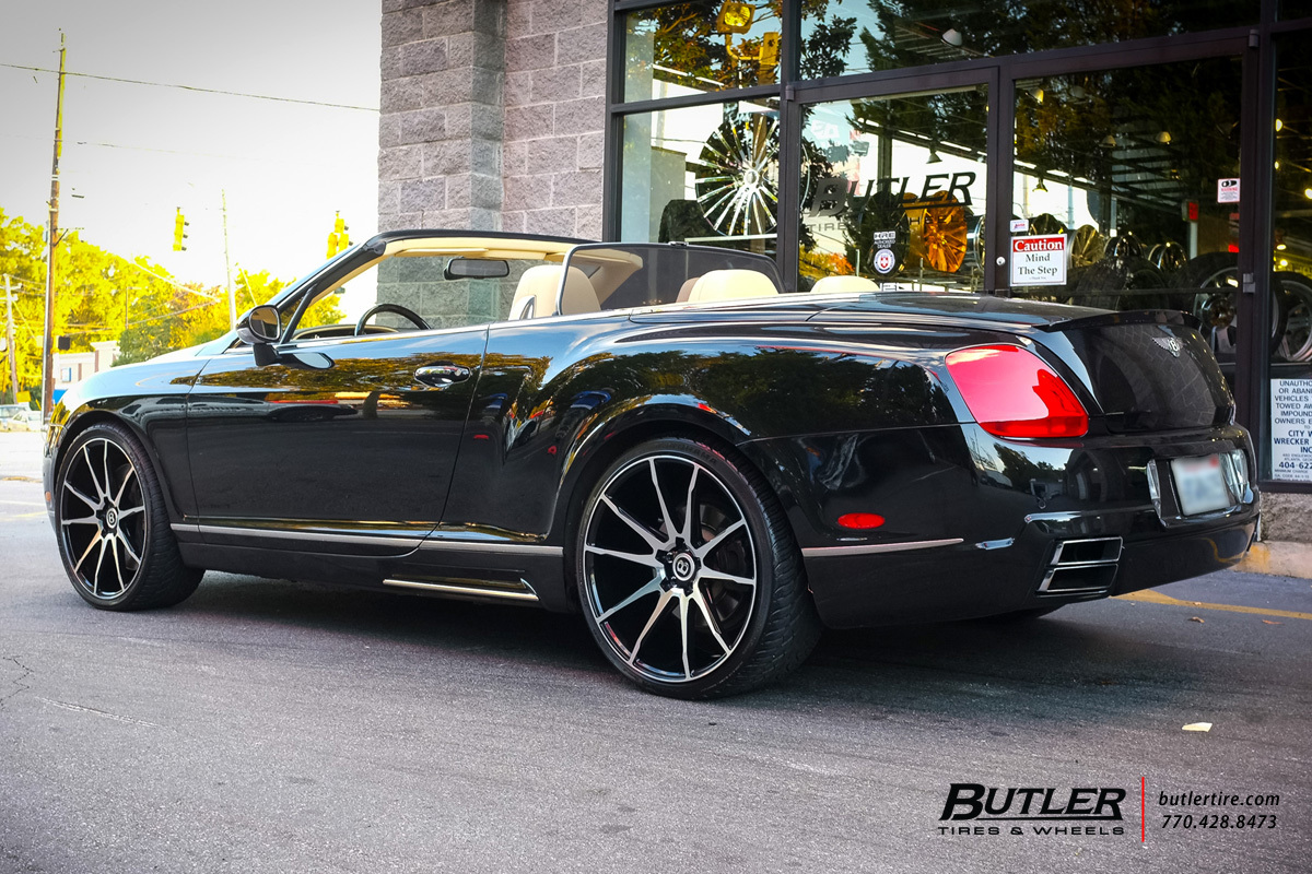 photo 5 Bentley Continental GTC custom wheels Savini BM12 22x, ET , tire size X R22. x ET 