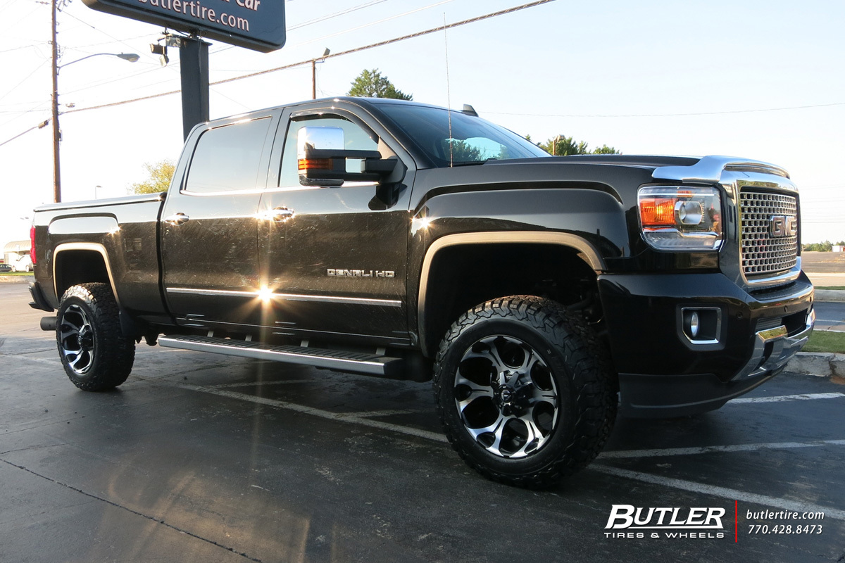 photo 1 GMC Sierra 2500HD custom wheels Fuel Dune 20x, ET , tire size X R20. x ET 