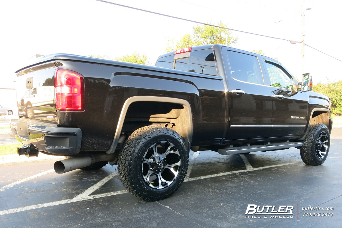 photo 2 GMC Sierra 2500HD custom wheels Fuel Dune 20x, ET , tire size X R20. x ET 