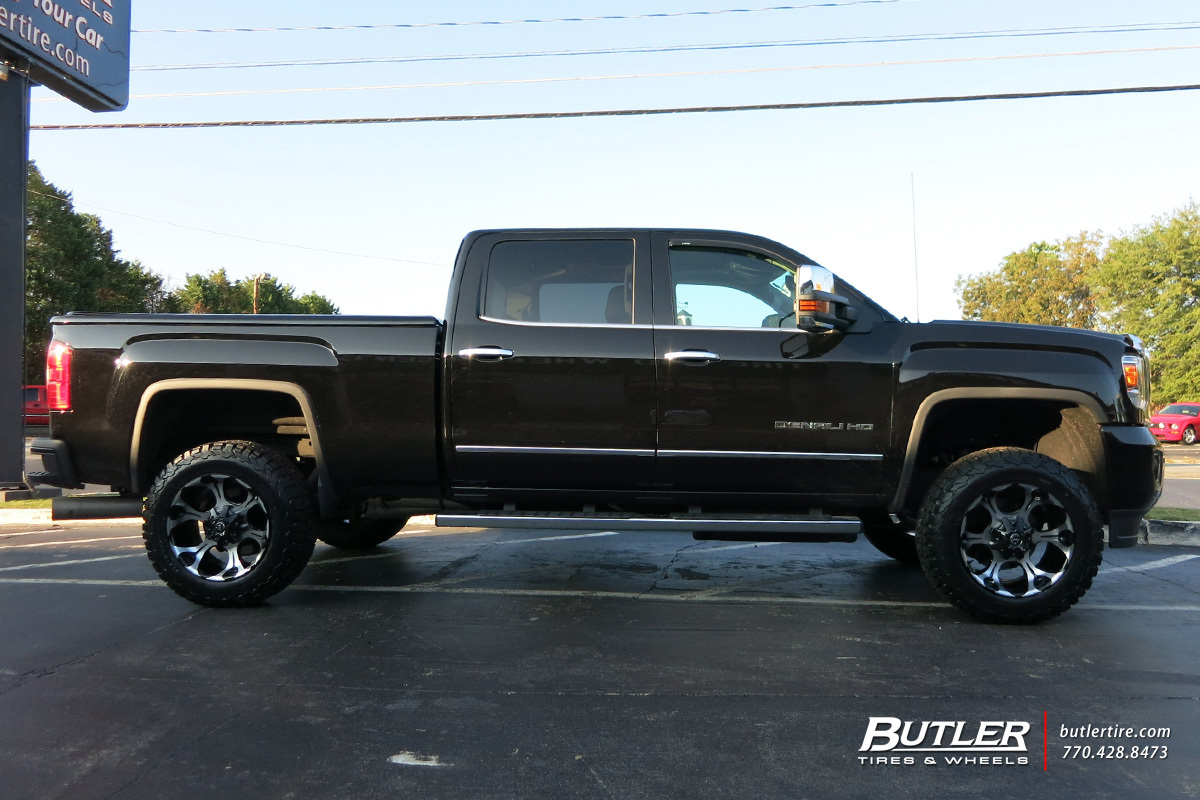 photo 3 GMC Sierra 2500HD custom wheels Fuel Dune 20x, ET , tire size X R20. x ET 