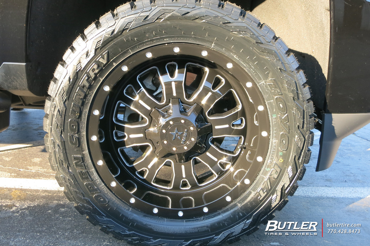 photo 1 Chevrolet Silverado 2500HD custom wheels RBP Assassin 20x, ET , tire size X R20. x ET 