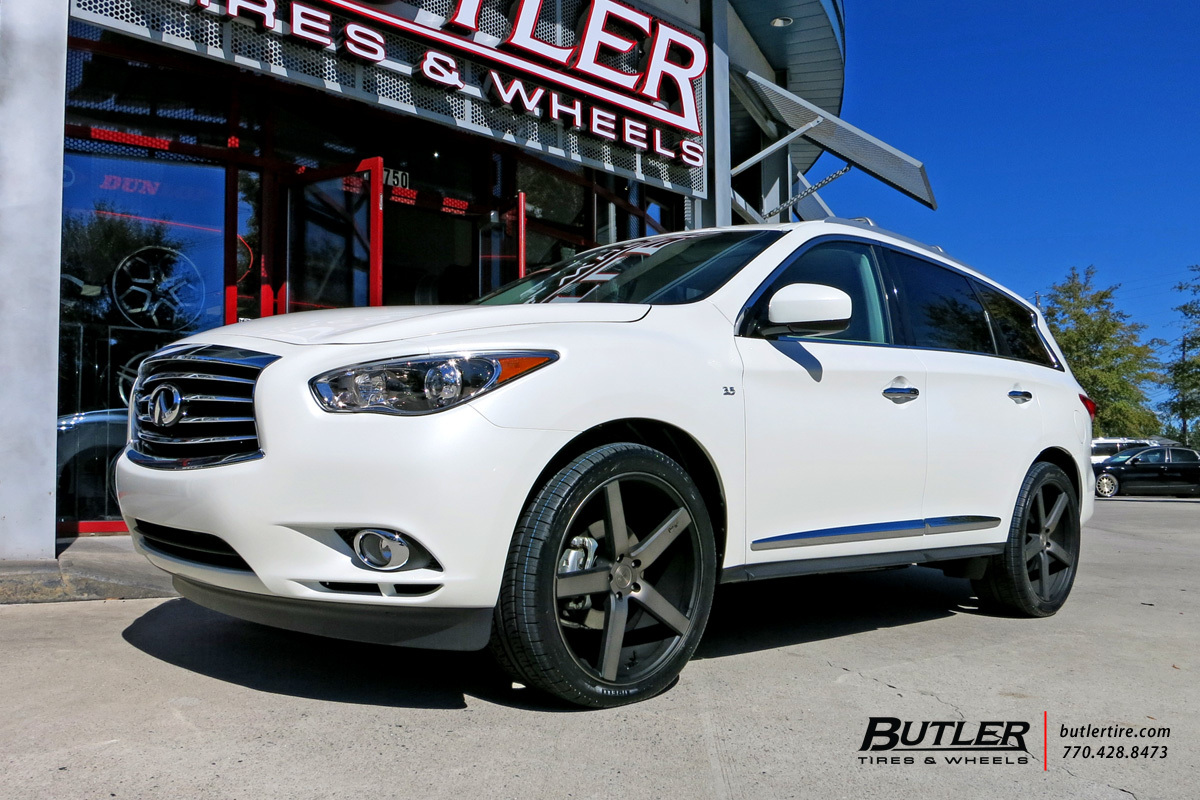 photo 1 Infiniti QX60 custom wheels Niche Milan 22x, ET , tire size X R22. x ET